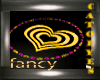 Fancy art animated heart