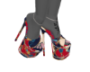 RED ELITES VER$ACE HEELS