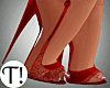 T! Sparkle Red Heels