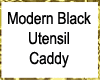 Black Utensil Caddy