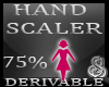 75% Hand Resizer