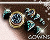 Onyx Jewelry Set