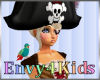 Kids Pirates Parrot Cute