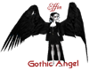 Gothic Angel Sticker