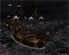 pirate ship with tabern