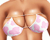Bikini cow pink
