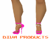 Pink LV Heels