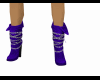 botas purple con cadenas