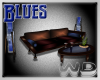 (W) Blues Modern Sofa