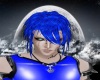 Blue Rave Demon Hair (M)