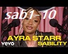 Ayra Starr- Sability