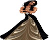 *A*Black BALLGOWN 
