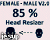 =Head Scaler 85% F/M