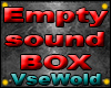 Empty sound box
