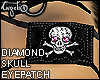 Diamond Skull Eyepatch