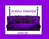 PURPLE (WHISPER) COUCH