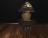 Golden End Table Lamp