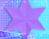 Violet wall star