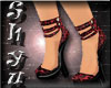 [Shyu] Red Leopard heels