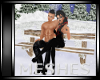 ^DM^Snow Covered Bench