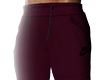  Maroon Track Bottom