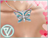 V♥ Blue Butterfly