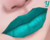 Lips  Turquoise