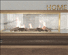 ! Glam Fireplace