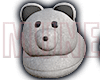 ꪑ White Plush Slippers