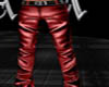 [DA] red leather pants