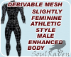 Fe-Male Style Body Mesh