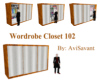 Wordrobe Closet 102