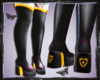 TECH VAMP BOOTS - YELLOW