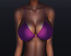Purple Busty Bikini Top