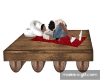 Kiss on the raft