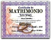 Certificado casamento