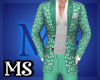 MS WildFlower Suit Green