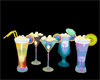 neon animated cocktails