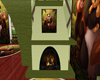 Panda Love Fireplace