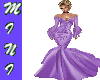 lavender Wedding Dress