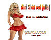 Mini Skirt red [ultra]