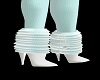 Winter Boots White/Teal