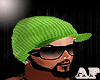 [AF] Green A Hat