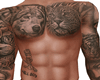 Wolf Vs Tiger Tattoo