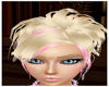 Jr blond with pink tips