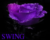 Purple Rose Swing Set