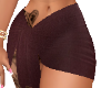 Burg. Skirt