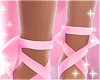 Pink Event Ribbon Shoes