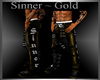 Sinner PVC Gold