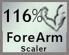 Scale 116% Forearm M A